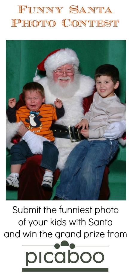 funny santa photo contest