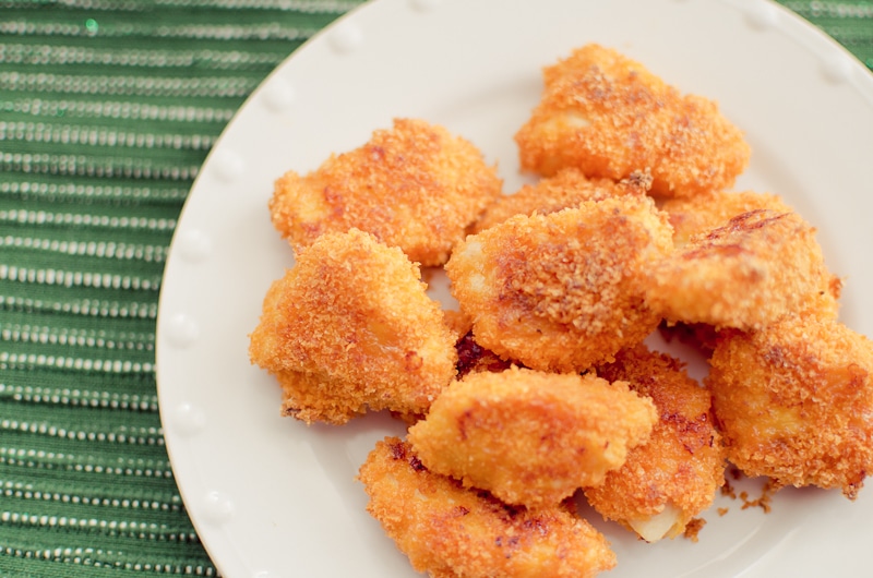 Recipes to bring to a potluck - baked chicken nuggets