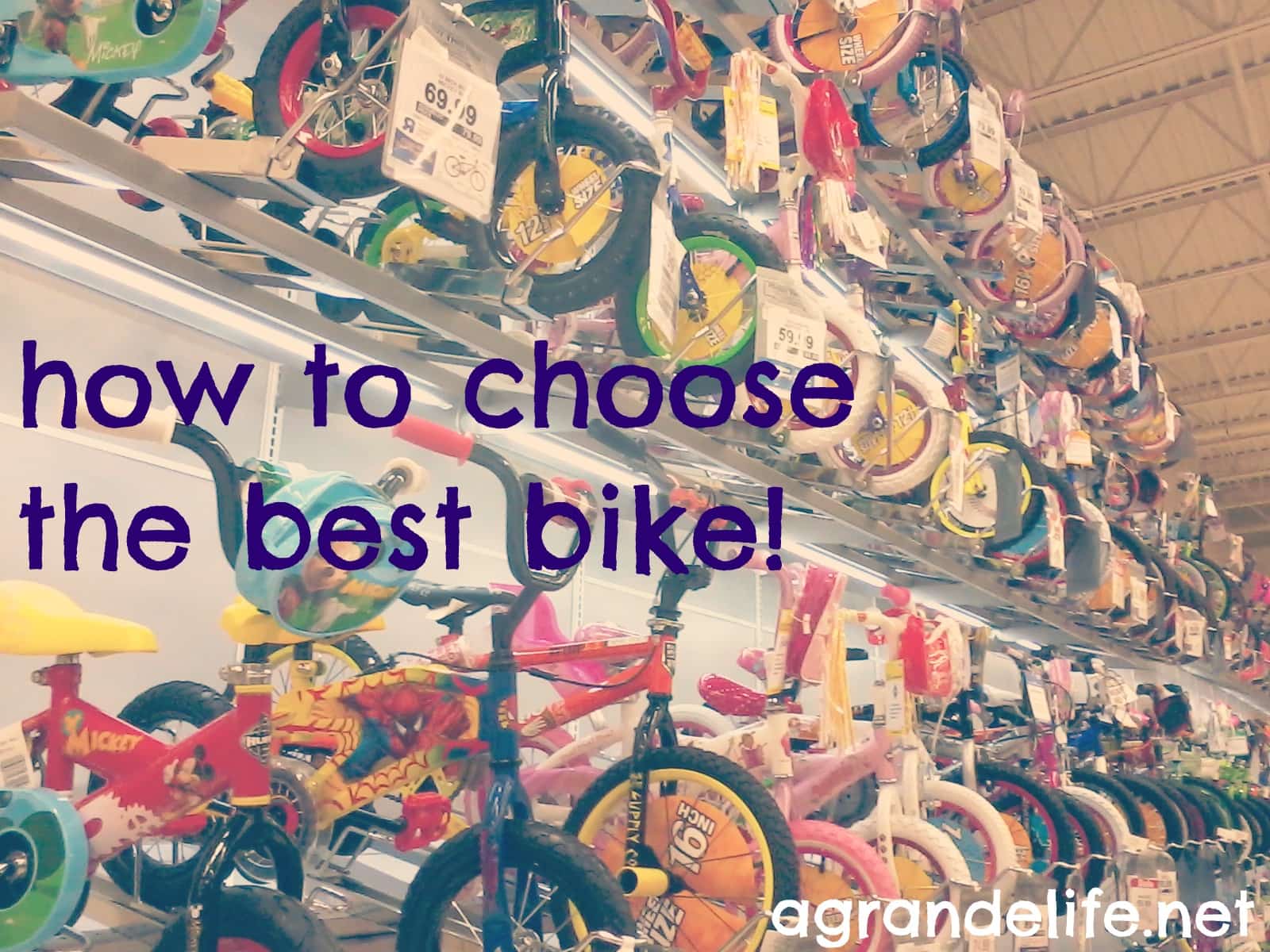 how to choose a bike
