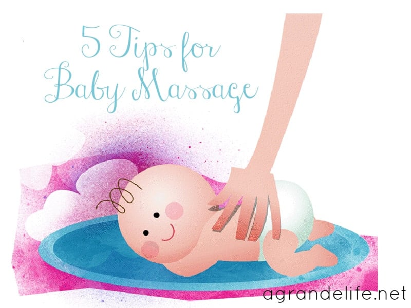 5 tips for baby massage