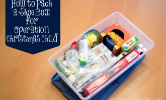 how to pack a shoe box for operation christmas child