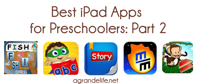 best ipad apps for preschoolers