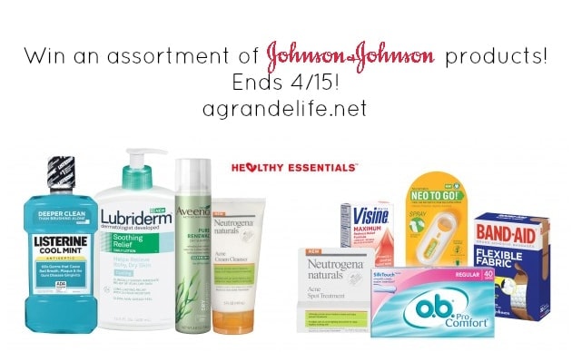 johnson & johnson healthy essentials giveaway