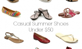 casual summer shoes under $50