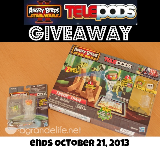 Angry Birds Stars Wars Telepods {Giveaway}