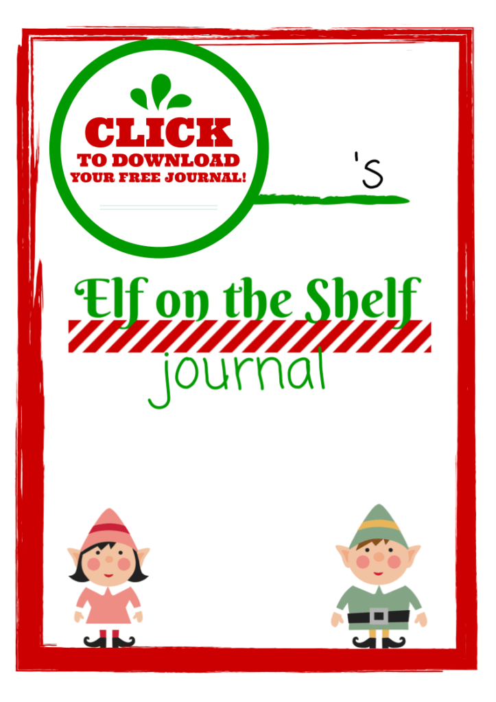 elf on the shelf journal free printable