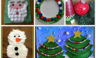 25 Christmas and Winter Crafts for kids