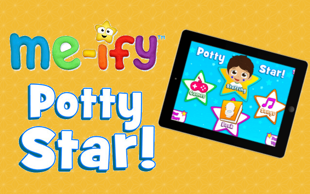 Potty Training with Me-ify Potty Star App