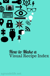 How to Make a Visual Recipe Index