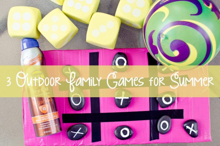 3 Outdoor Family Games for Summer