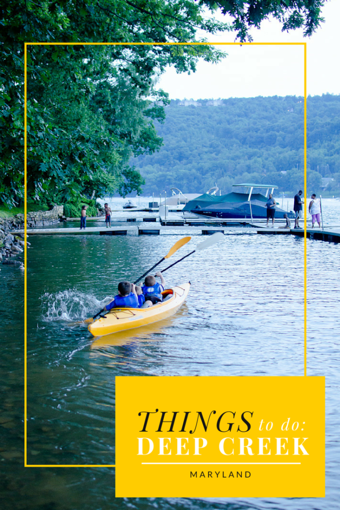 things to do in deep creek maryland