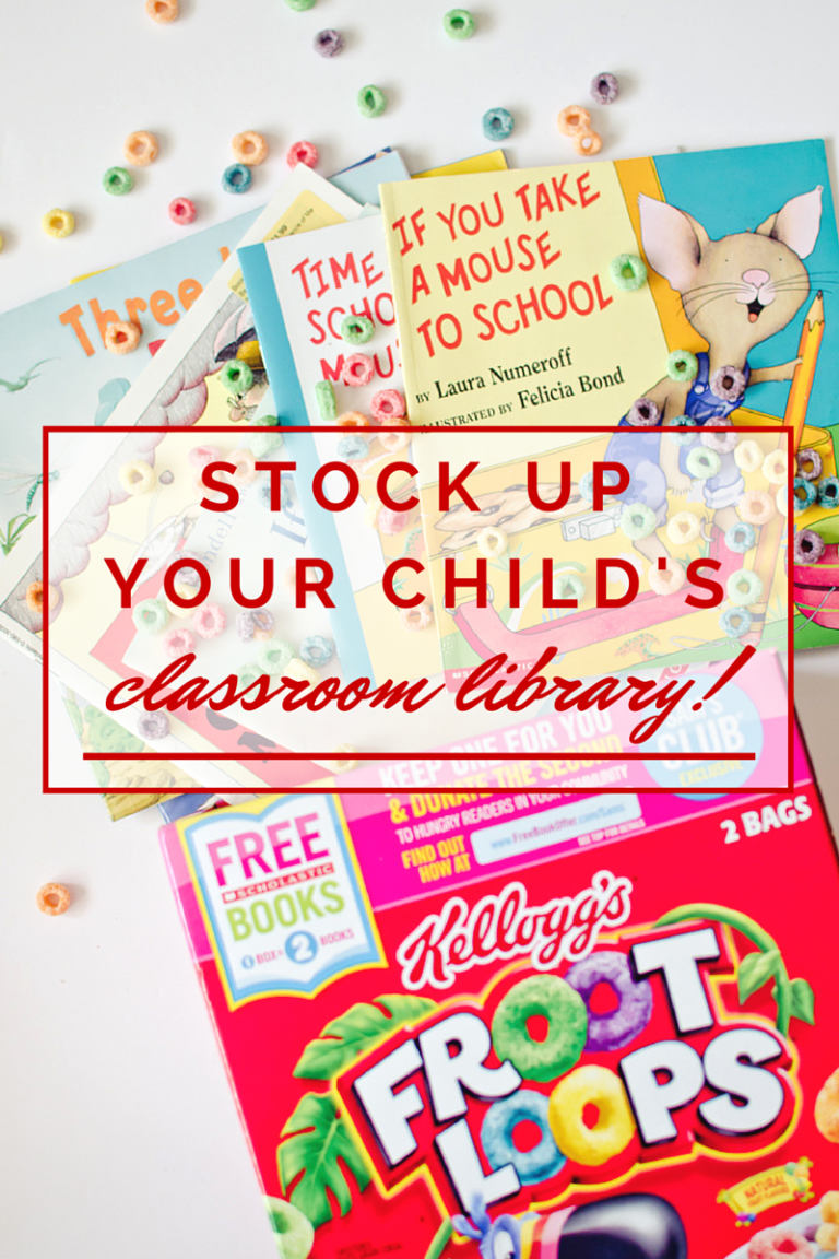 Stock Up Your Child’s Classroom Library