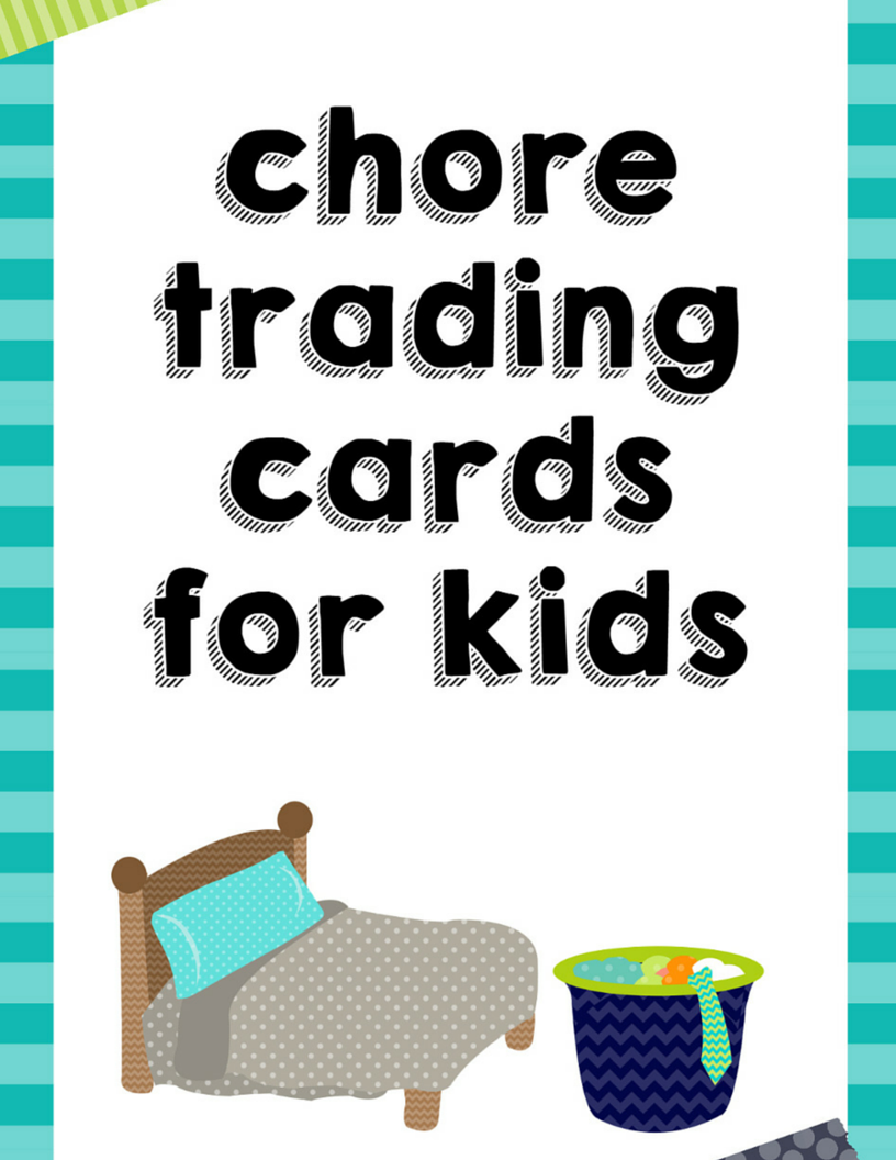 Chore Trading Cards for Kids