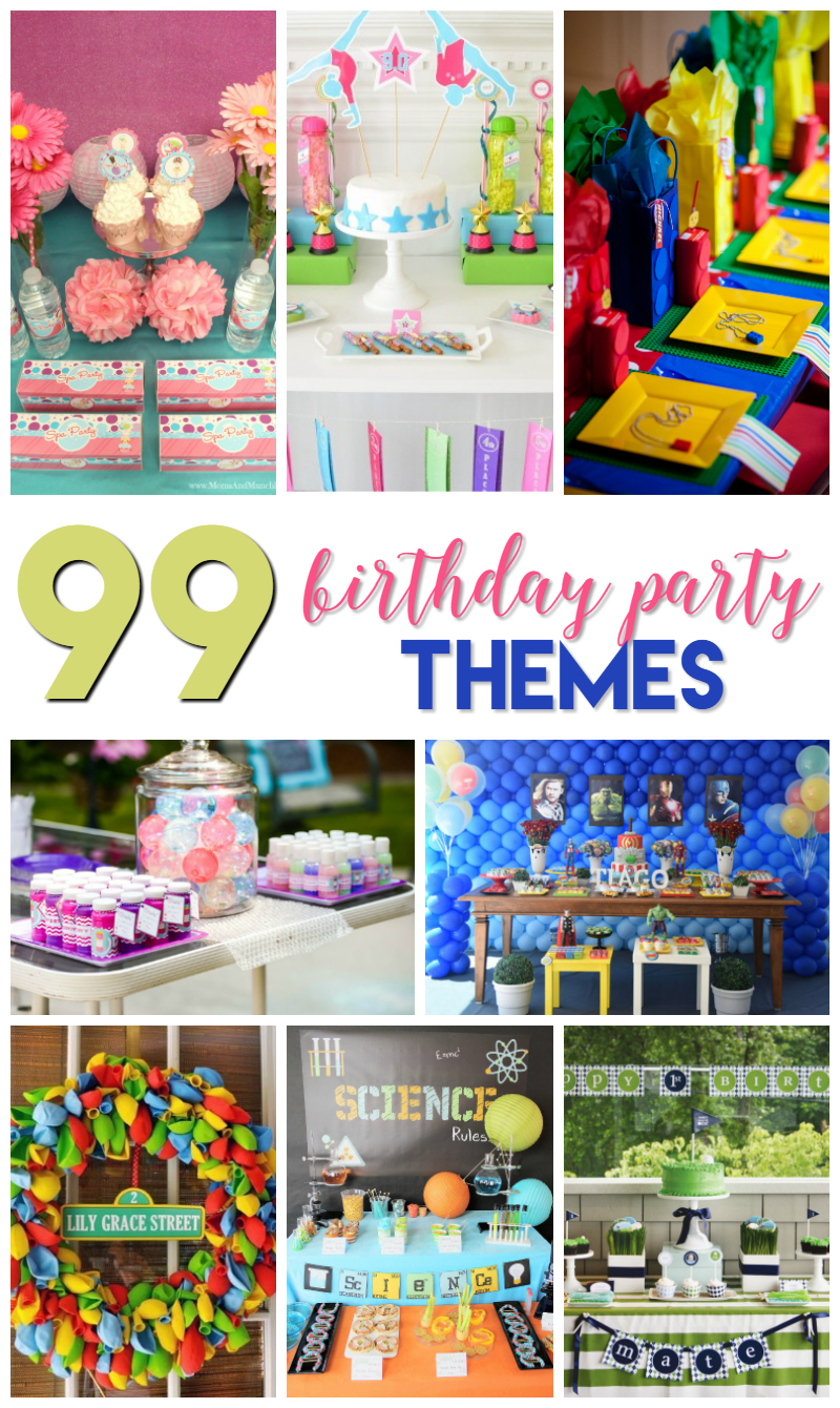 99 birthday party themes