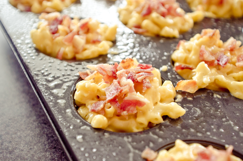 gouda and bacon mac and cheese cups-5
