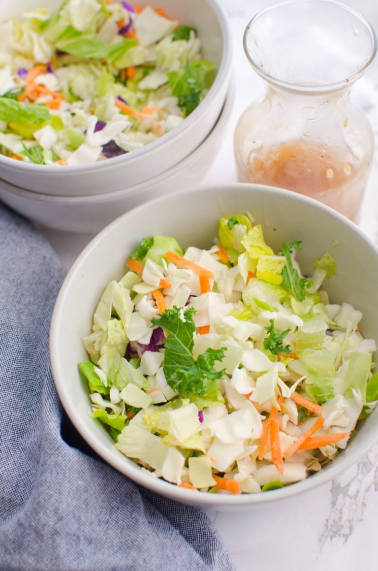 Asian Chopped Salad with Sesame and Ginger Vinaigrette