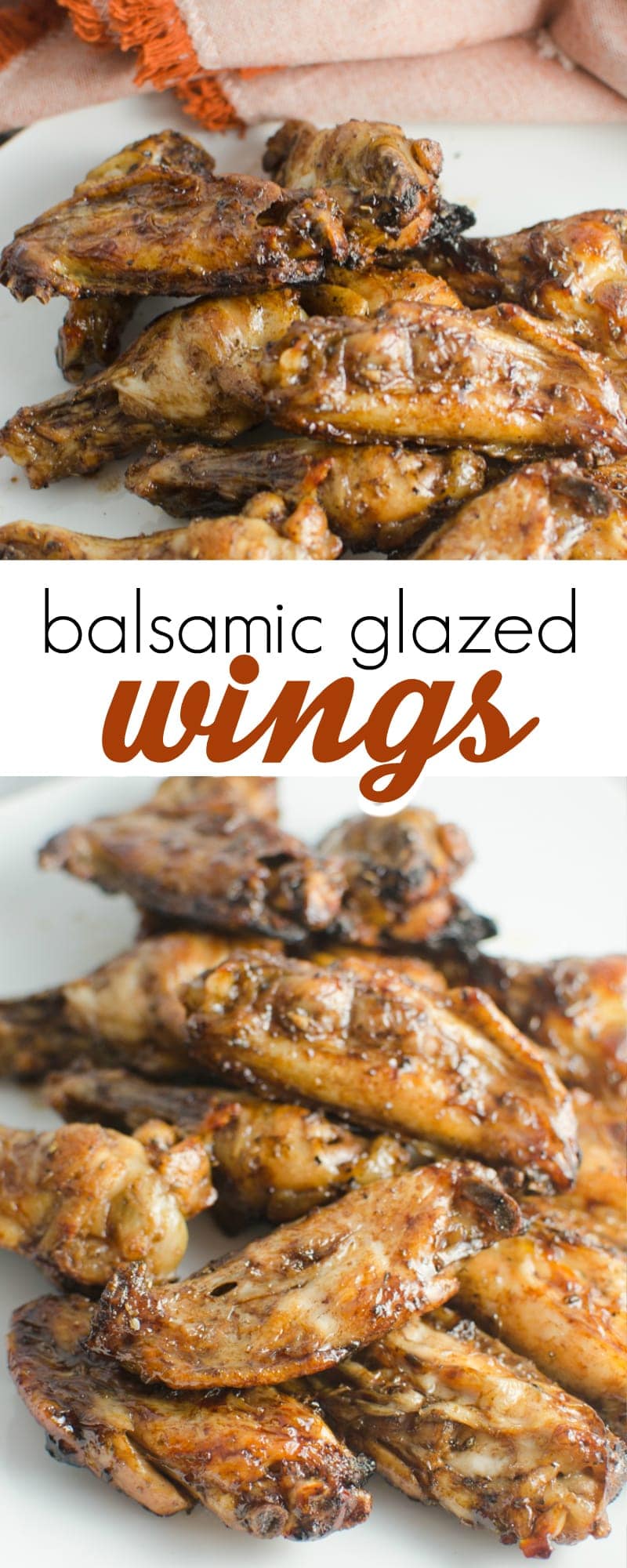 balsamic glazed wings