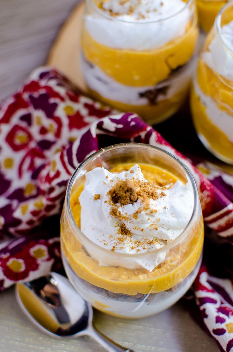 Pumpkin Cream Pie Trifles - A Grande Life