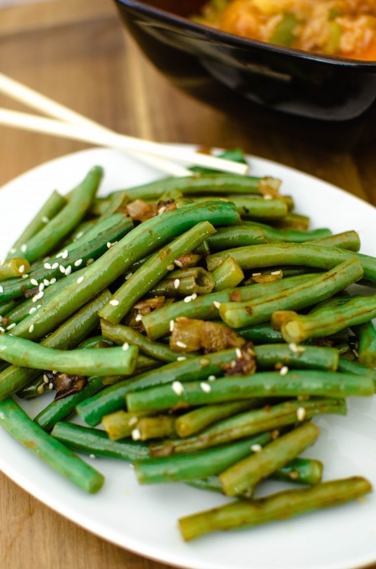 Garlic Chinese-Style Green Beans