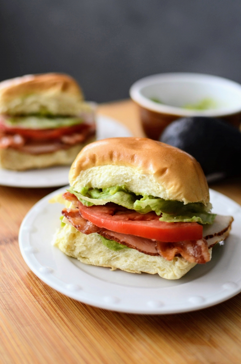 California-Style Turkey Club Sandwich with Avocado Sandwich Spread